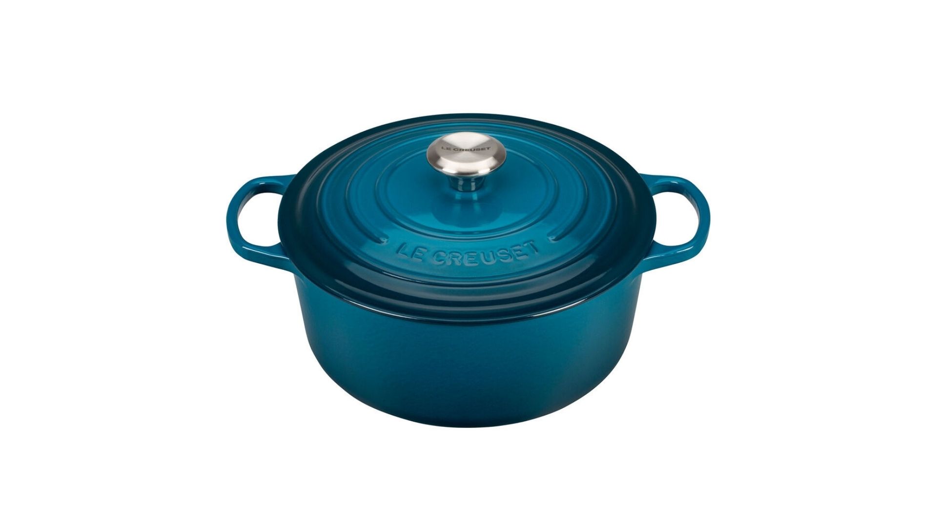 Best cast iron cookware - Le Creuset Enameled Cast Iron Signature Round Dutch Oven, 5.5 qt