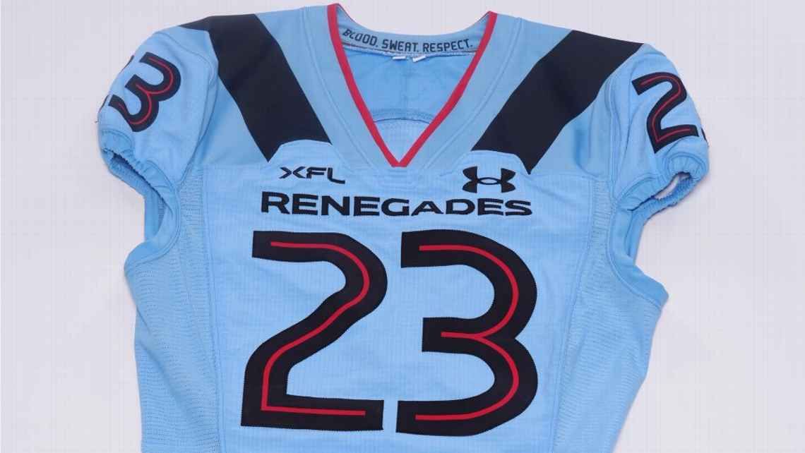 XFL Arlington Renegades jersey
