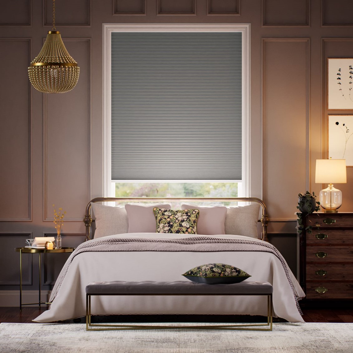 Totalshade Blackout Elephant Grey Thermal Blind