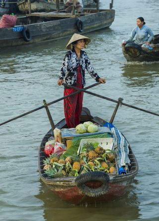 Cai Rang Floating Market