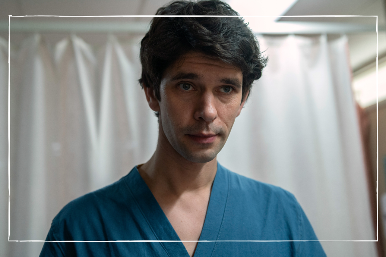 a close up of Ben Whishaw from This is Going to Hurt