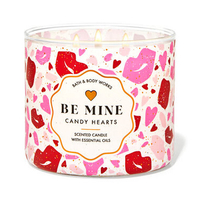 Candy Hearts Three Wick Candle, $24.50, Bath &amp; Body Works 