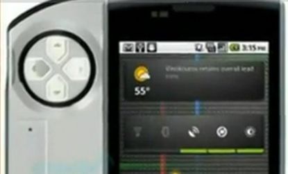 The new phone, with a slide-out gamepad and 5 megapixle camera will be ideal for gamers. 