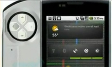 The new phone, with a slide-out gamepad and 5 megapixle camera will be ideal for gamers.
