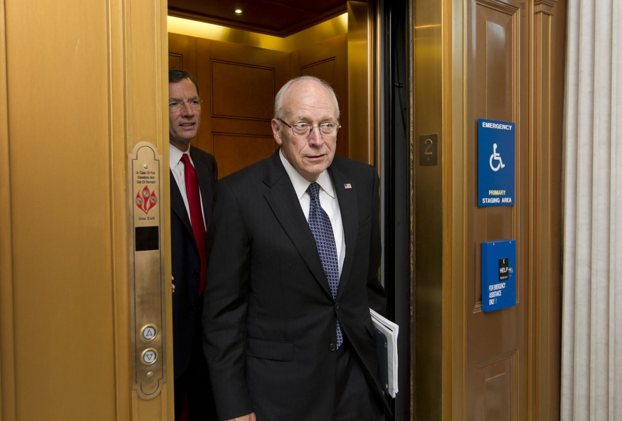 Former vice president Dick Cheney