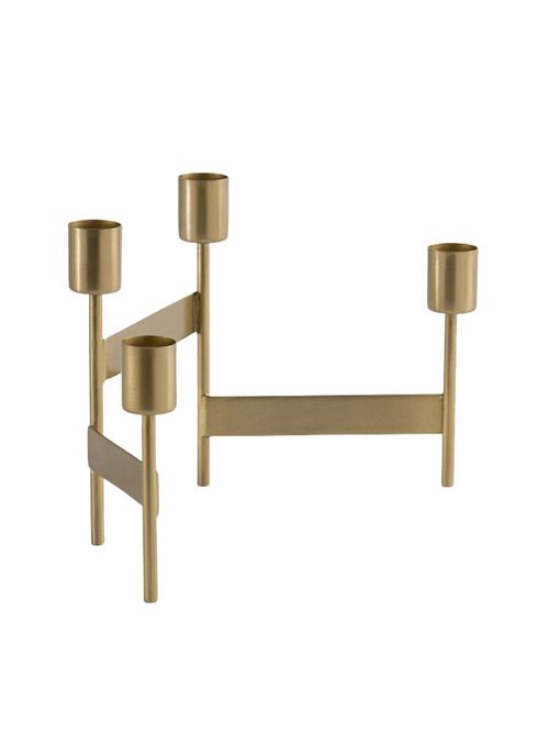 Nymora Candle-Holder With 4 Brass Candles