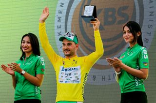 Andrea Guardini back in the Tour de Langkawi yellow jersey