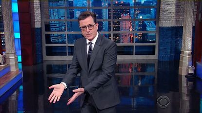 Stephen Colbert asks how you can prove who won the Trump-Clinton debate
