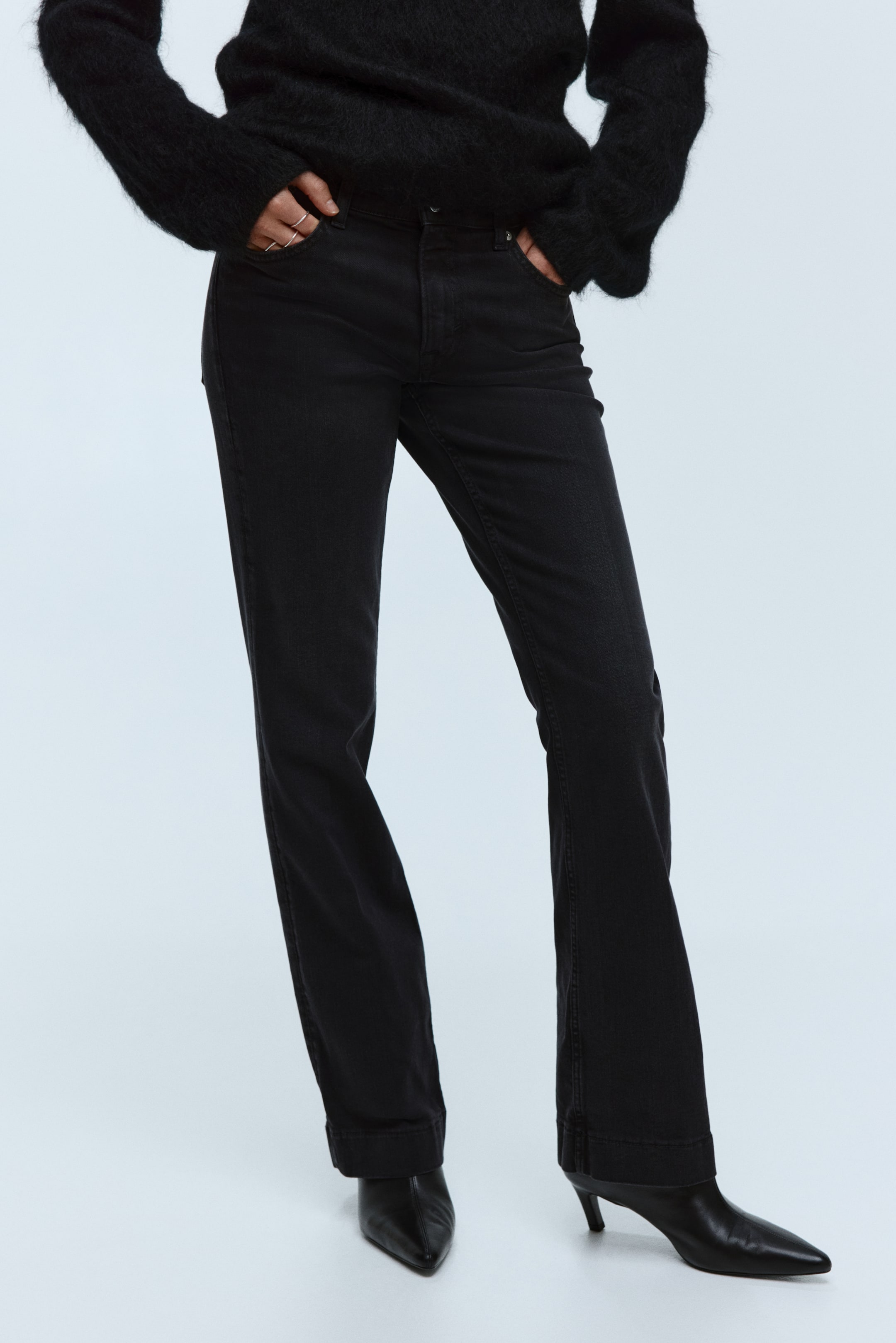 Bootcut Regular Jeans - Denim Blue