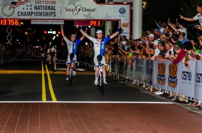 United Healthcare rider, John Murphy wins the 2014 National Criterium Championship.