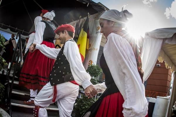 Dancers take to the stage.