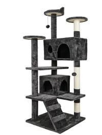 Zenstyle 53-in Cat Tree &amp; Condo Scratching Post Tower, Dark Gray
Was $62.99 Now $41.98 &nbsp;at Walmart