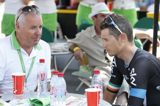 Stephen and Nicolas Roche at the 2015 Tour de France (Sunada)