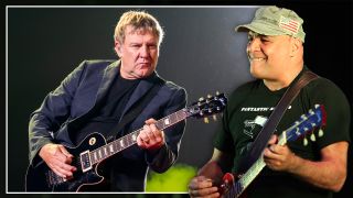 Alex Lifeson and Jools Gizzi