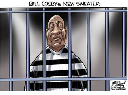 Editorial cartoon U.S. Bill Cosby guilty verdict