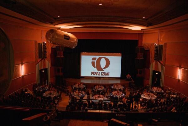 The historic Boulder Theater provided a suitable setting for the team presentation.