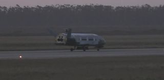 Air Force's 2nd X-37B space plane landing on June 16, 2012.