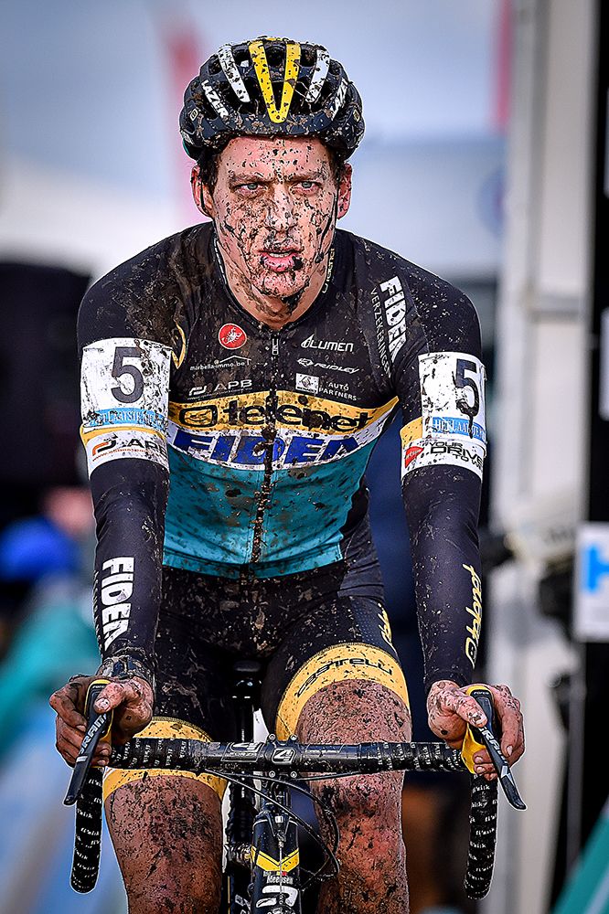 Tom Meeusen rode to third place