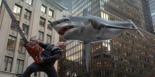 Ian Ziering as Fin in the Sharknado franchise