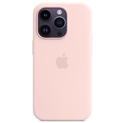 Apple silicon case with MagSafe for iPhone 14 Pro