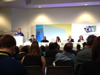Stevie Wonder was among a panel of experts who spoke at CES 2015 about how technology can help people with disabilities.