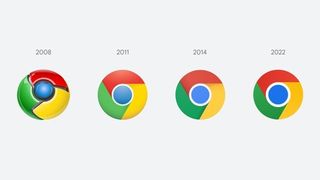 Google Chrome logo has got a design tweak