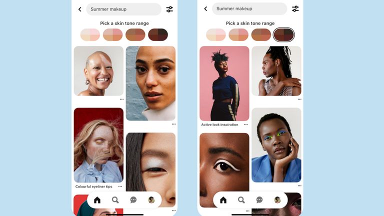 Pinterest's inclusive search tool