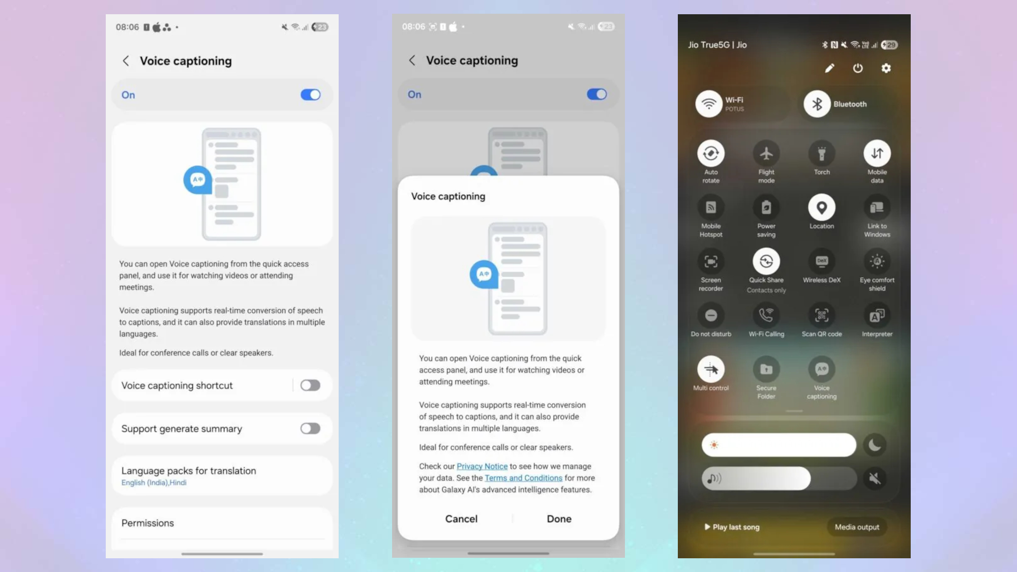 Voice Captioning APK setup
