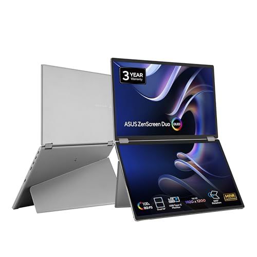 Asus Zenscreen Duo Oled 360&deg; Foldable Portable Monitor