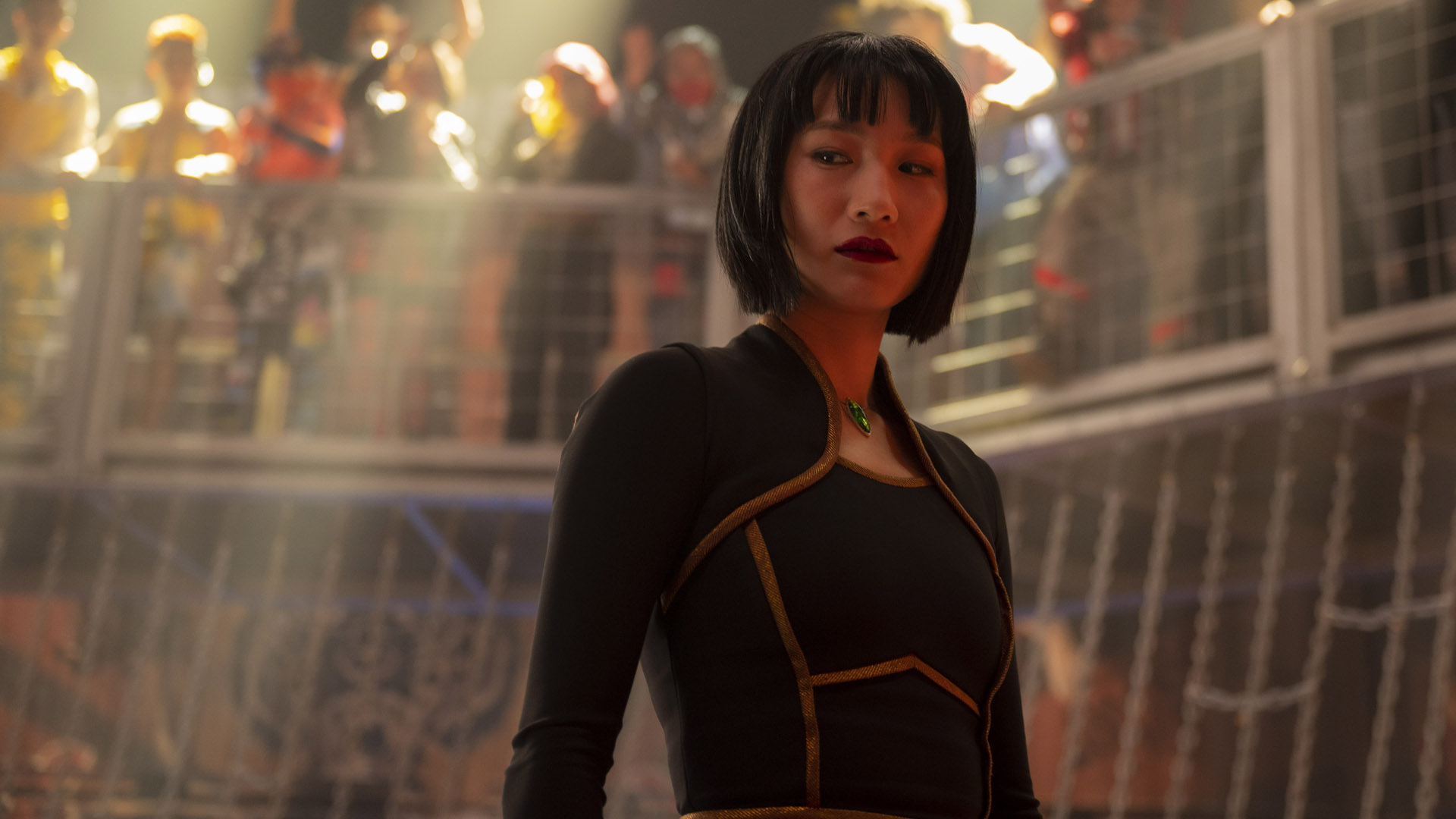 Meng'er Zhang portrays Xialing in Shang-Chi and the Legend of the Ten Rings