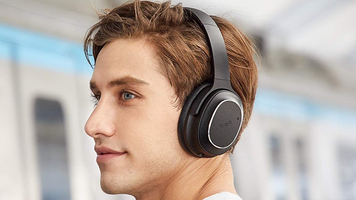 best noise-cancelling headphones: Tribit QuietPlus 72