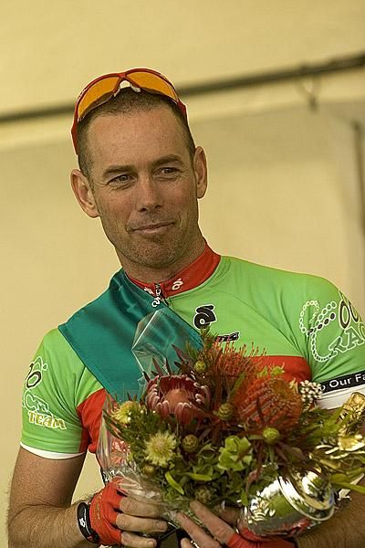 David Tozer won the award for being the first rider from Warrnambool across the line.