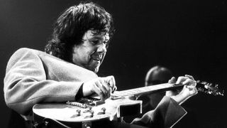 Gary Moore performs in Germany in 1993.