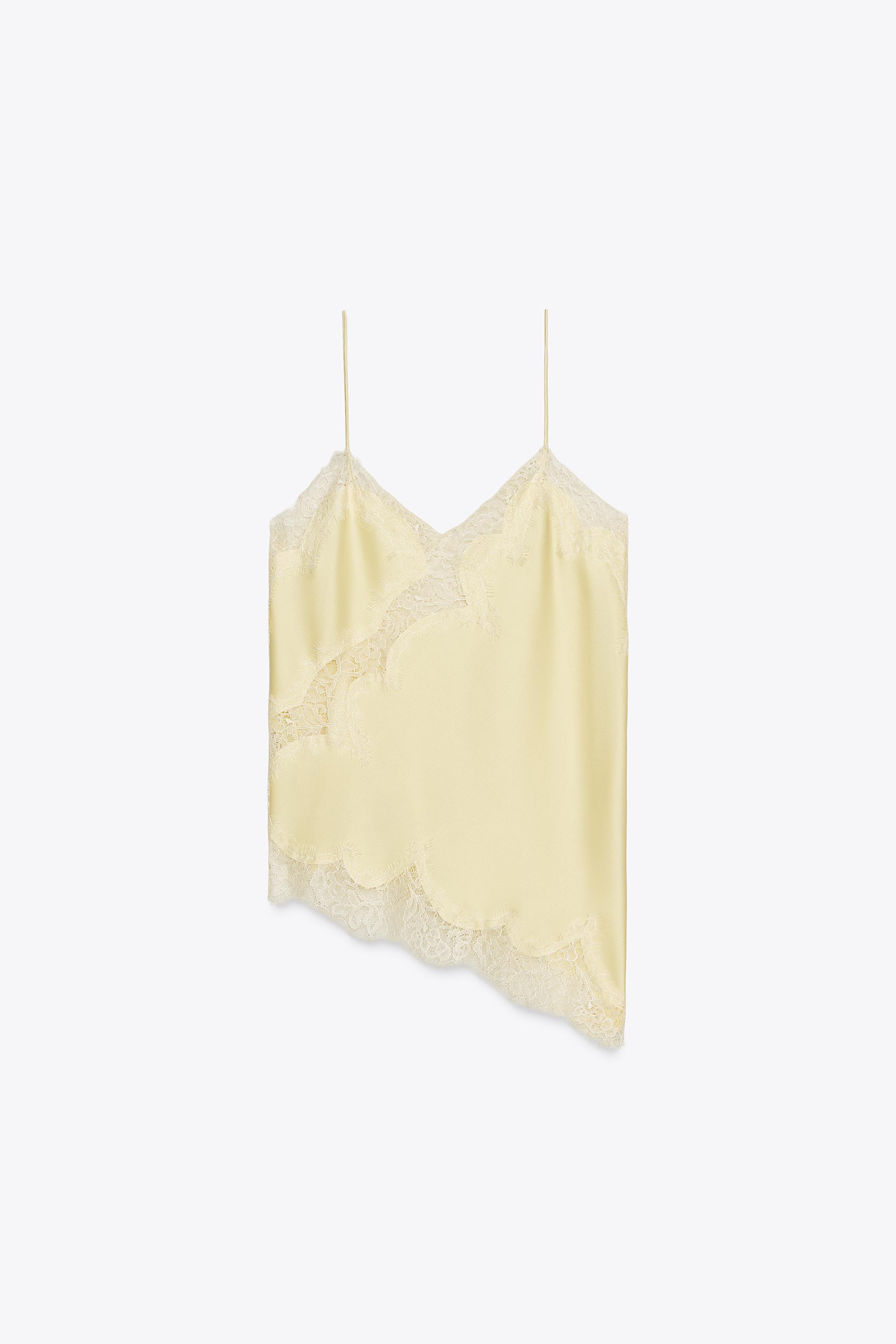 Zw Collection Lace Camisole Top