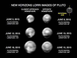 New Horizons Spies Surface Features on Pluto