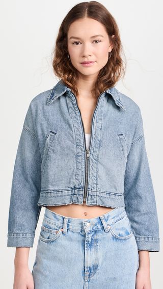 Conway Zip Denim Jacket