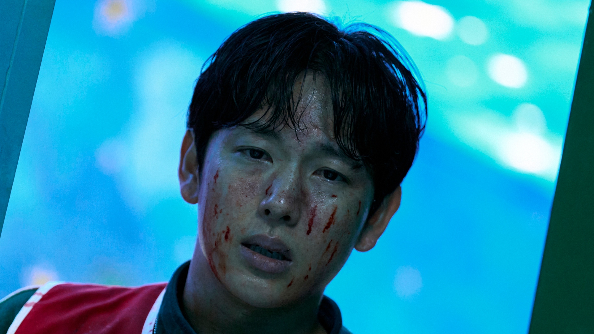 Player 333 has blood on his face in Squid Game season 3
