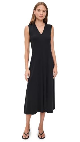 Theory Women's Easy Curve Dress, Black, S