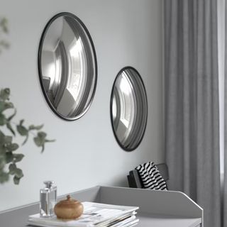 IKEA SVARTBJÖRK decorative convex mirror