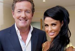 Katire Price and Piers Morgan interview for ITV