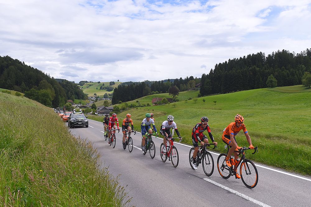 The breakaway on stage 3 of the Tour de Suisse