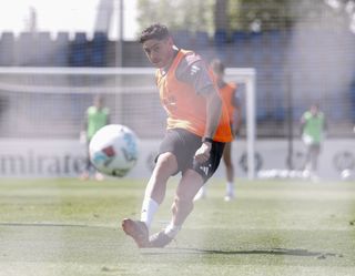 MADRID, SPAIN - APRIL 28: Federico Valverde of Real Madrid during training at Ciudad Real Madrid on April 28, 2026 in Madrid, Spain. (Photo by Pedro Castillo/Real Madrid via Getty Images)