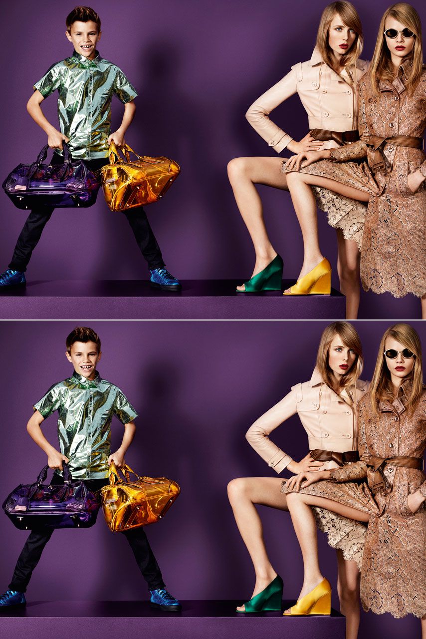 Burberry release new spring/summer 2013 campaign images of Romeo Beckham