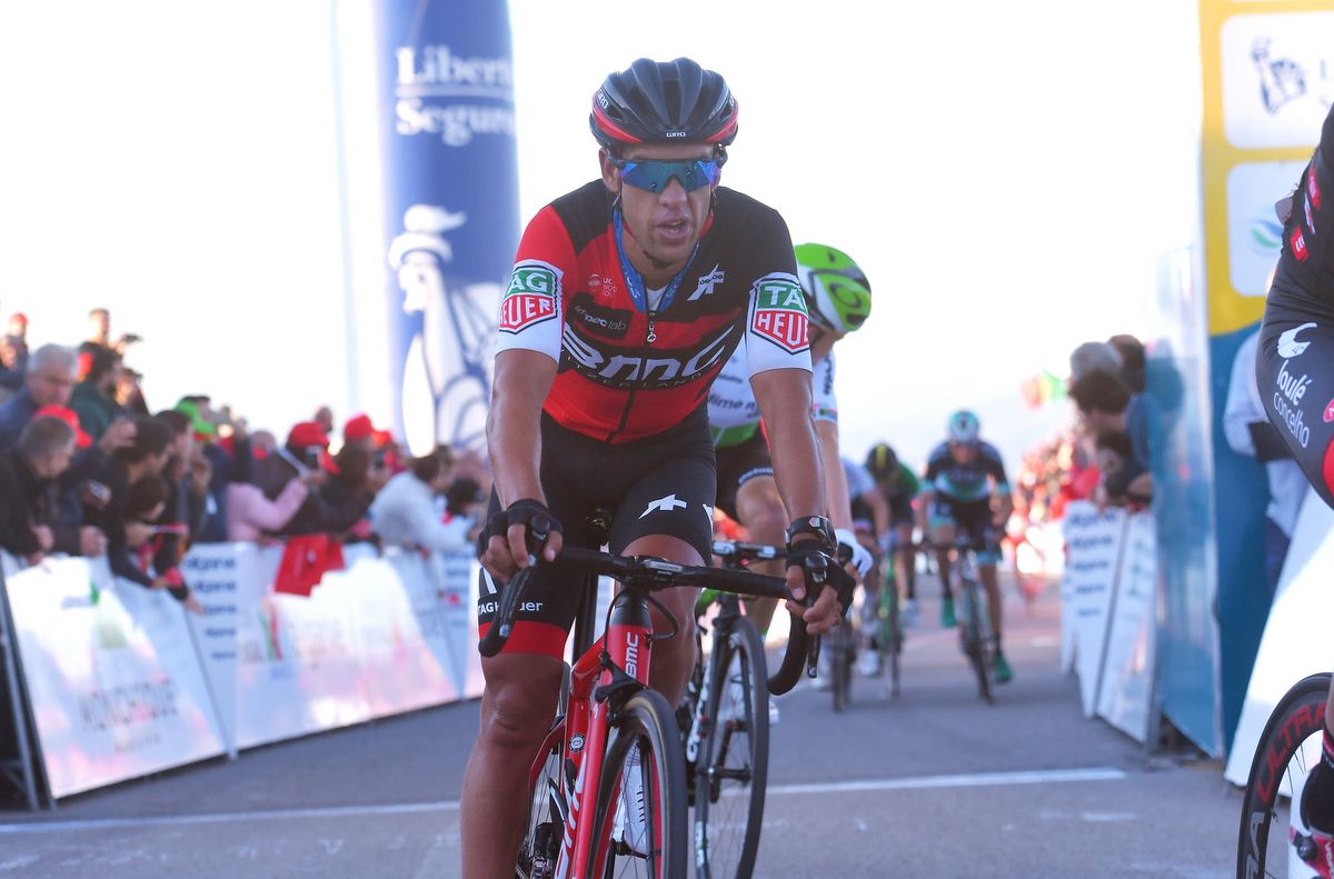 Richie Porte after crossing the line