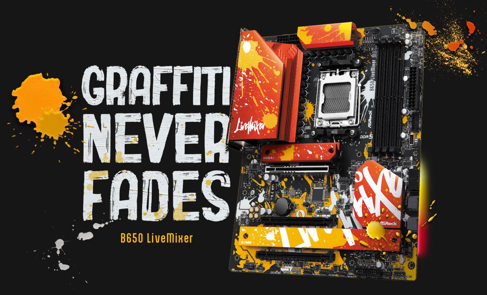 ASRock Launches Graffiti-Strewn LiveMixer Motherboards | Tom's