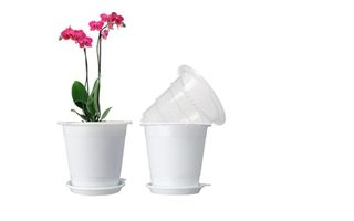 Mkono Plastic Orchid Pots