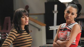 Lea Michele and Naya Rivera, Glee