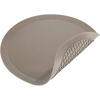 Prep Solutions Versatile Non Stick Heat Resistant Microwave Protective Hot Pad Multi Purpose Mat, 12 Inch Diameter, Beige