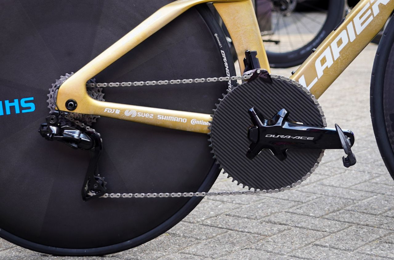 Grace Brown's custom time trial bike