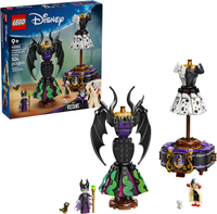 Lego Disney Villains Maleficent’s and Cruella De Vil’s Dresses